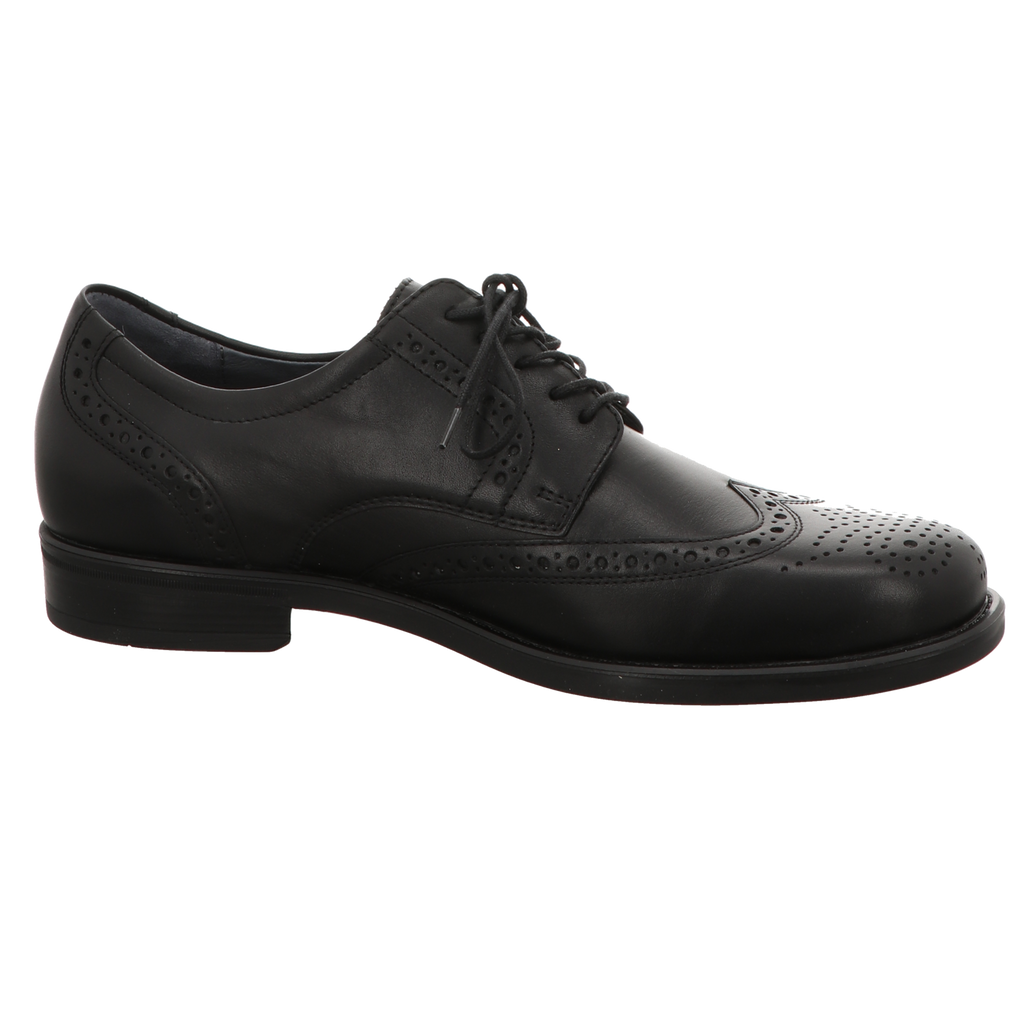 Waldläufer Damen Schnürschuh Henry in schwarz