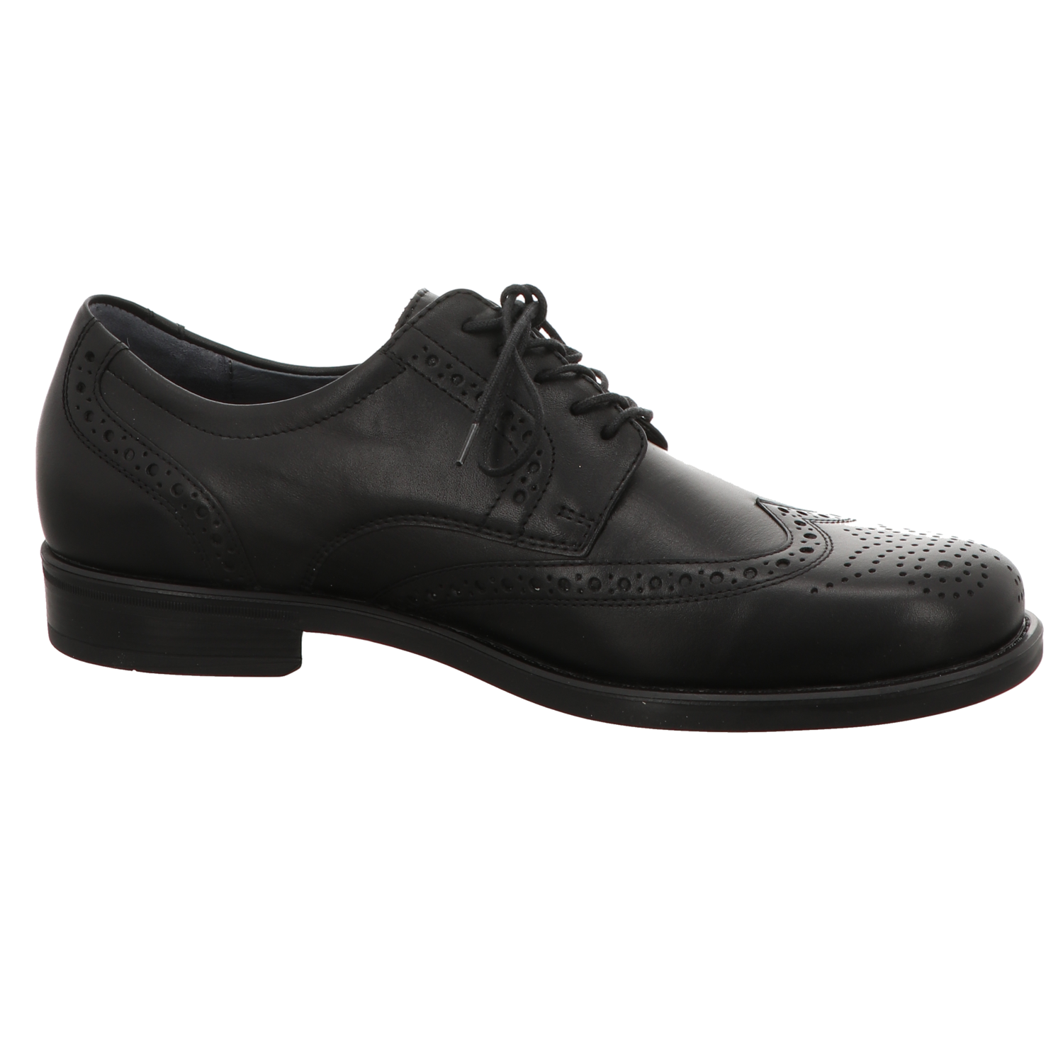 Waldläufer Damen Schnürschuh Henry in schwarz