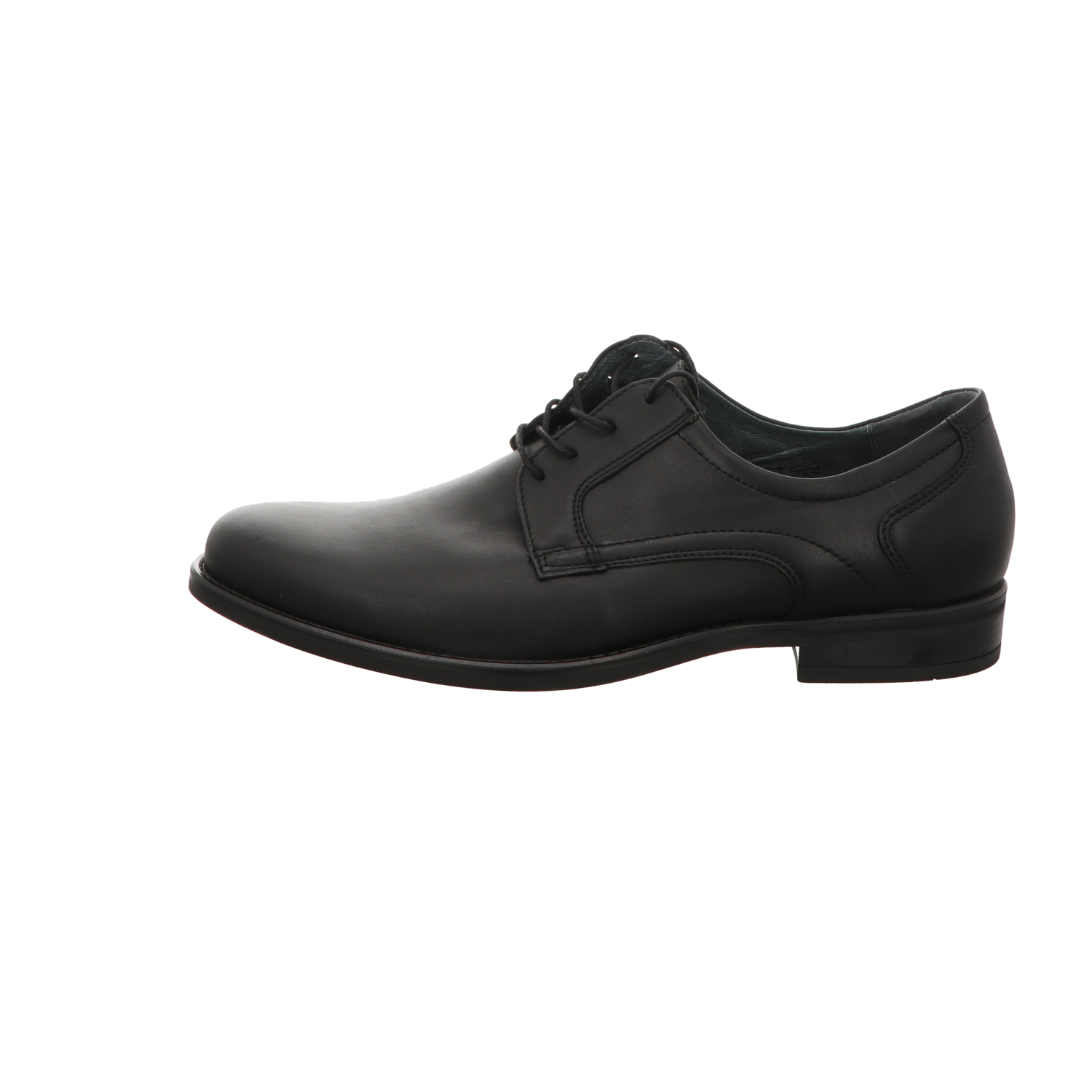 Waldläufer Herren Schnürschuh Henry in schwarz