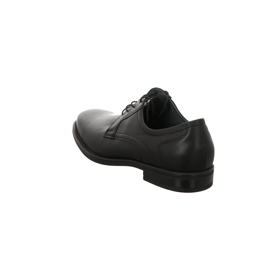 Waldläufer Herren Schnürschuh Henry in schwarz
