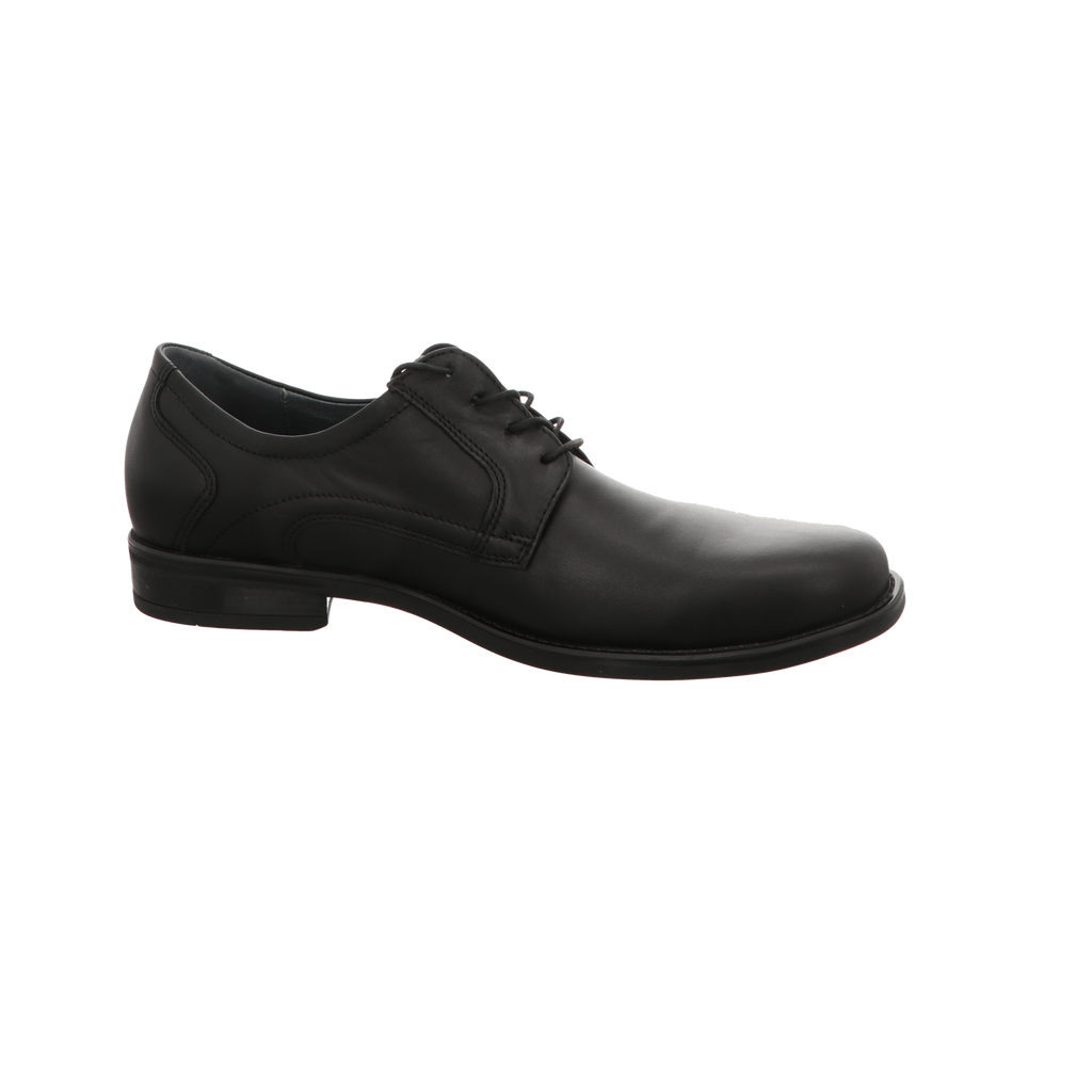 Waldläufer Herren Schnürschuh Henry in schwarz