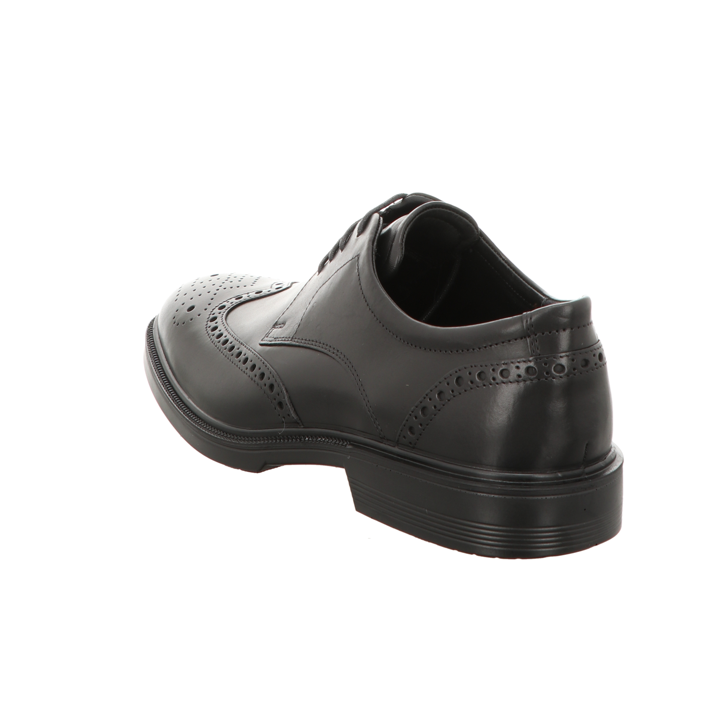 Ecco Herren Schnürschuh Lisbon in schwarz