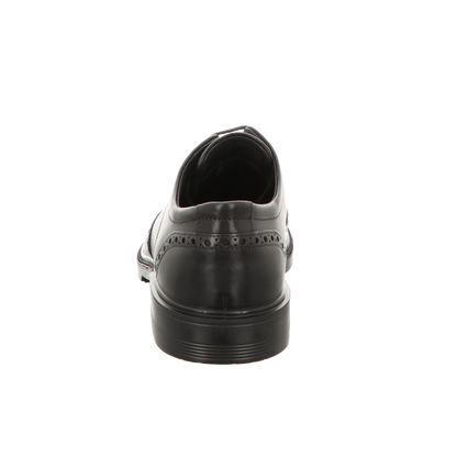 Ecco Herren Schnürschuh Lisbon in schwarz