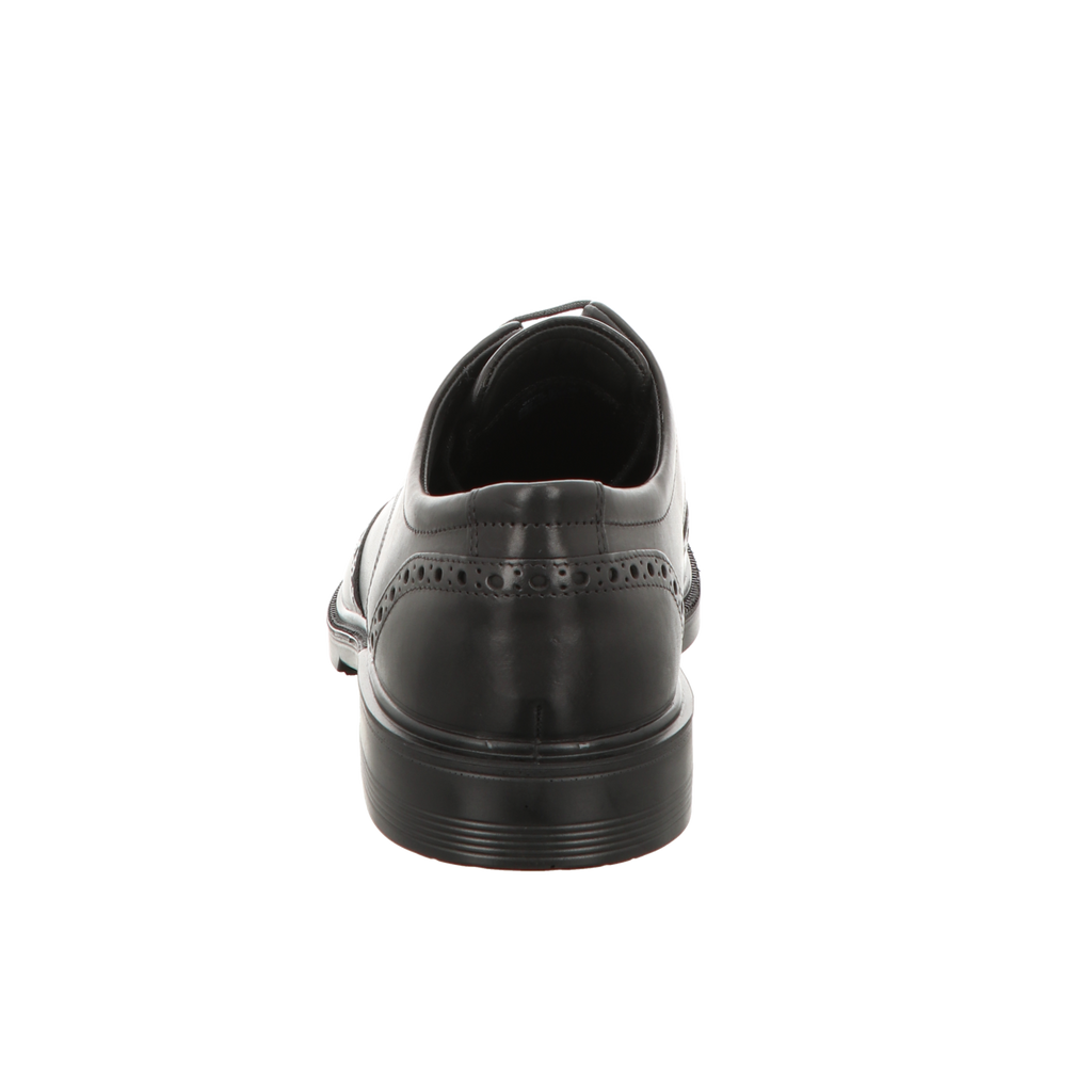Ecco Herren Schnürschuh Lisbon in schwarz