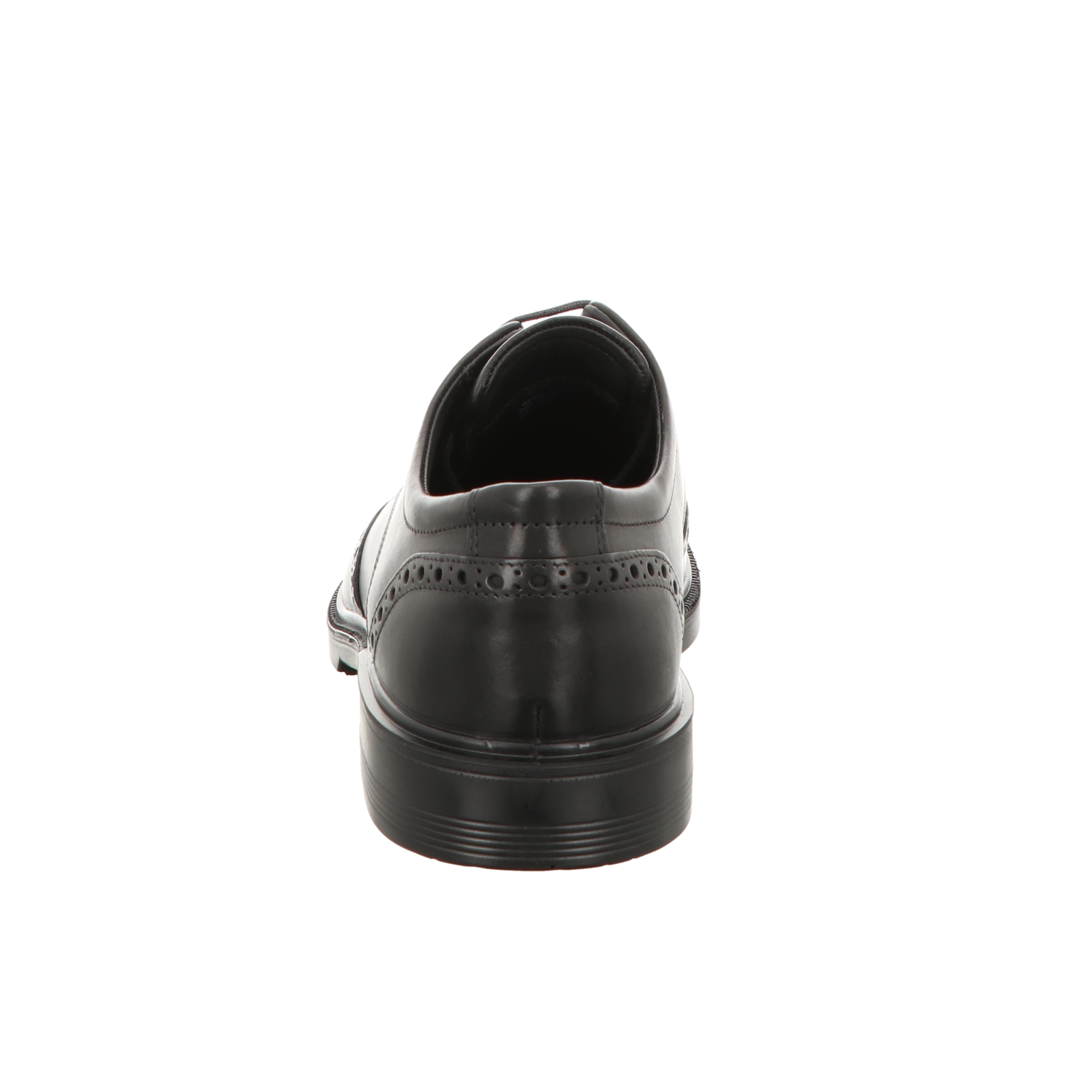Ecco Herren Schnürschuh Lisbon in schwarz