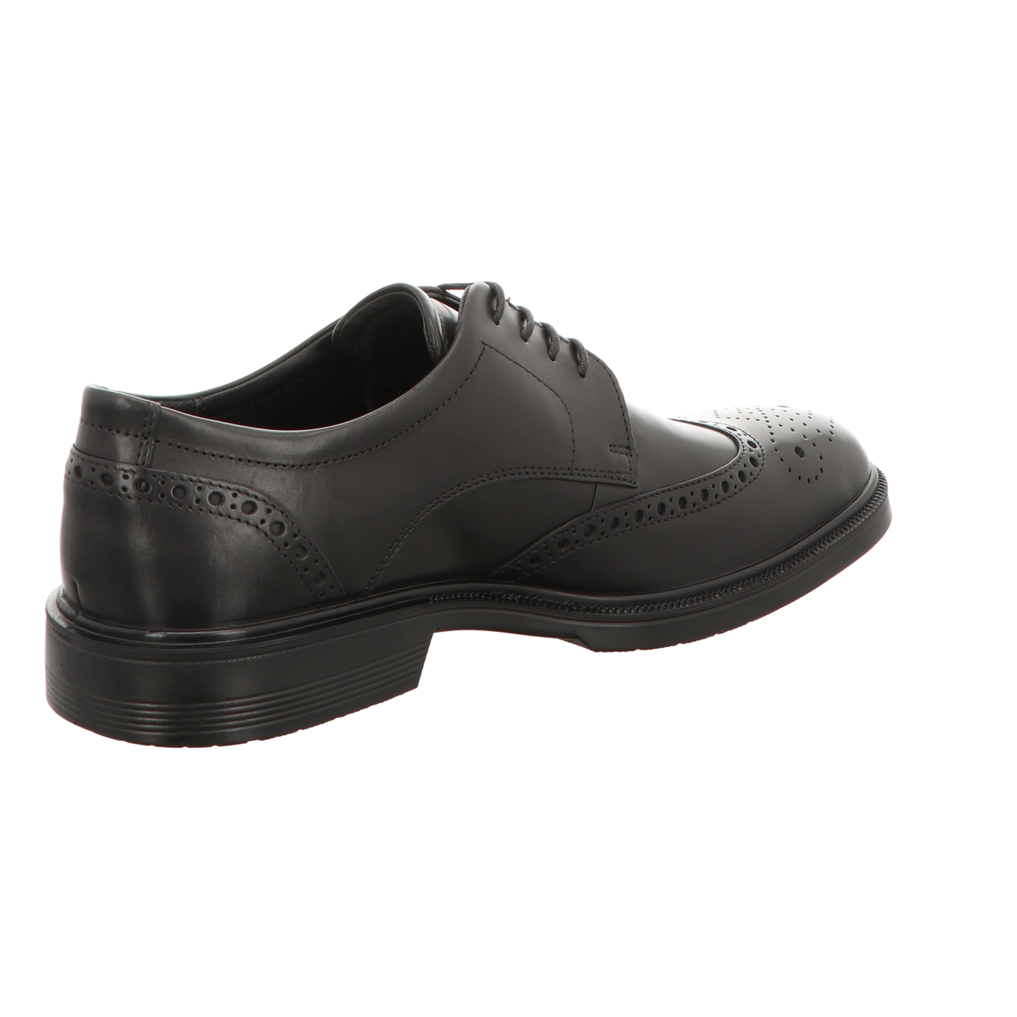Ecco Herren Schnürschuh Lisbon in schwarz