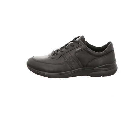 Ecco Herren Schnürschuh Irving in schwarz