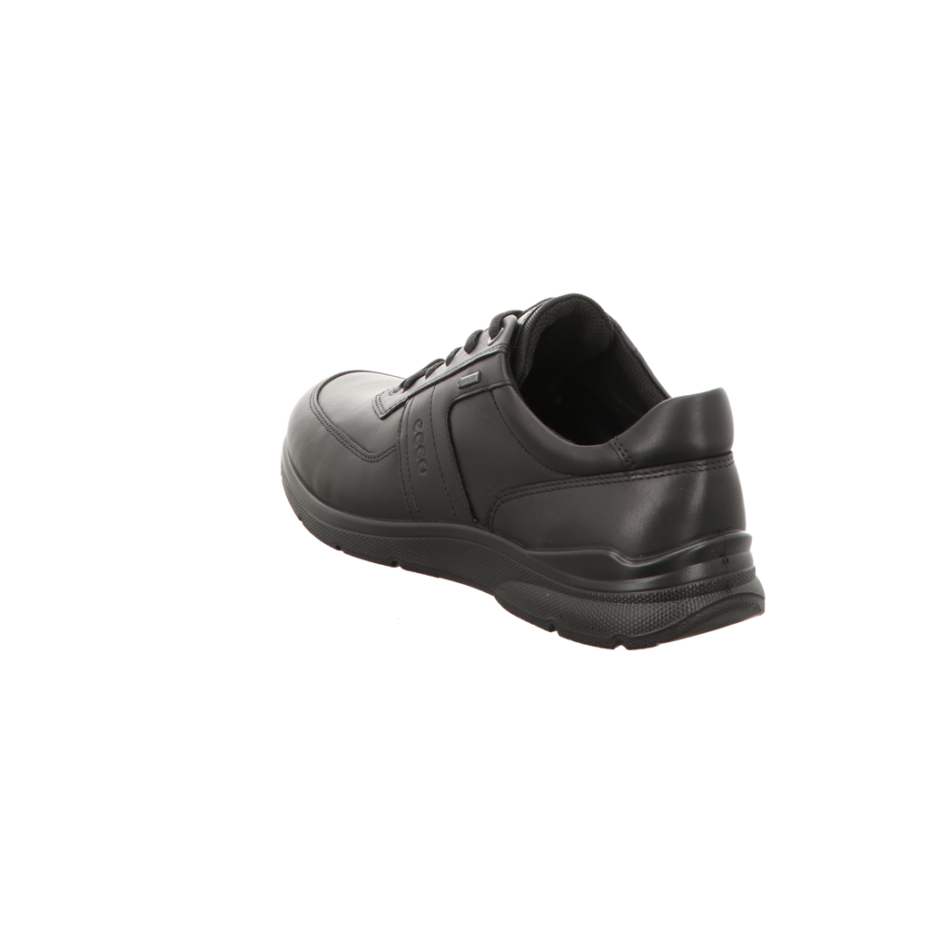 Ecco Herren Schnürschuh Irving in schwarz