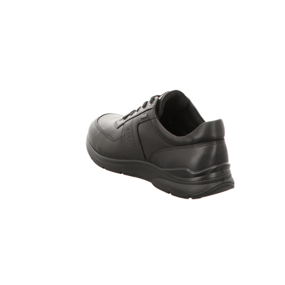 Ecco Herren Schnürschuh Irving in schwarz