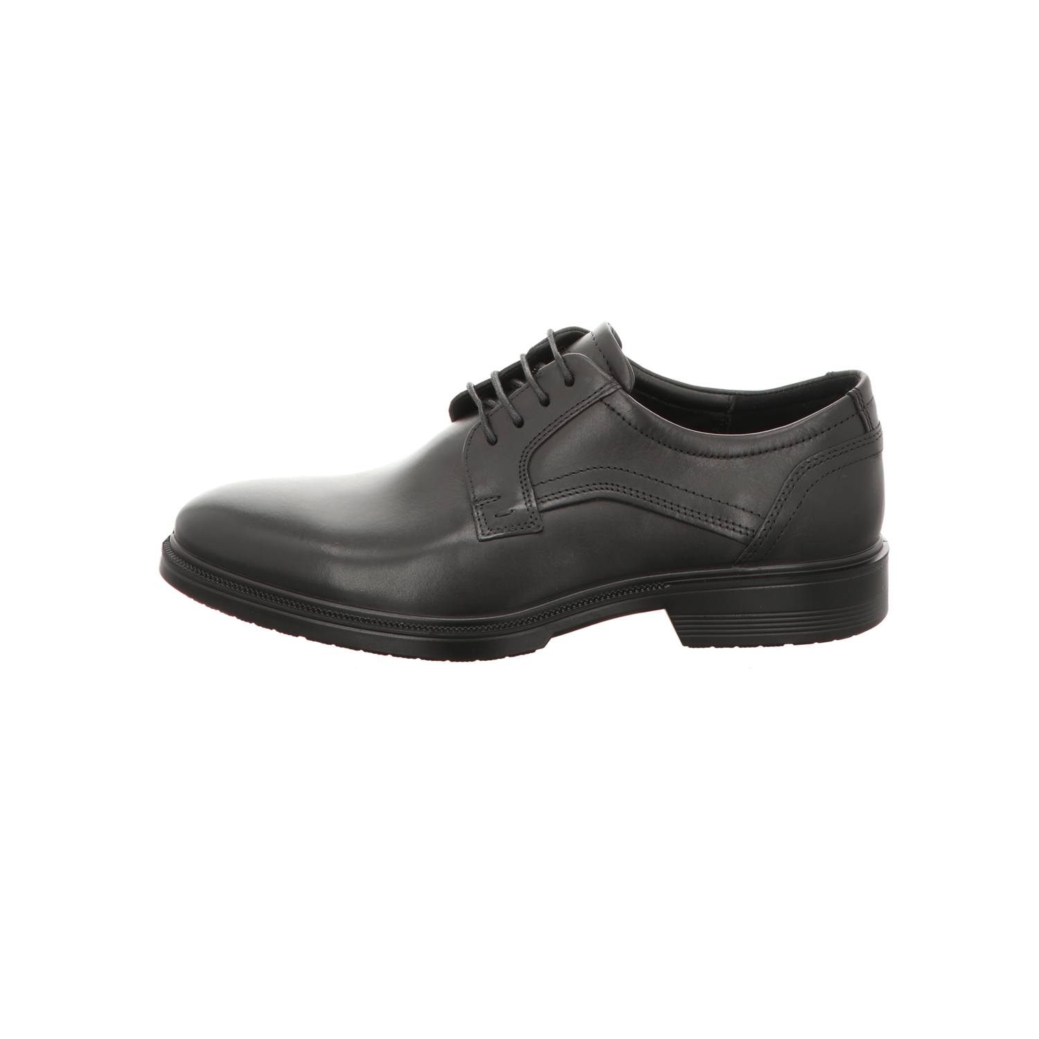 Ecco Herren Schnürschuh Lisbon in schwarz