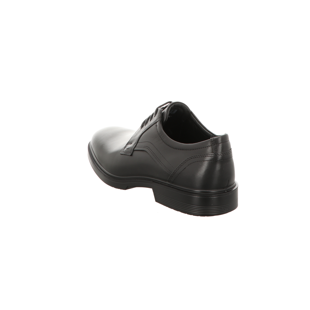 Ecco Herren Schnürschuh Lisbon in schwarz