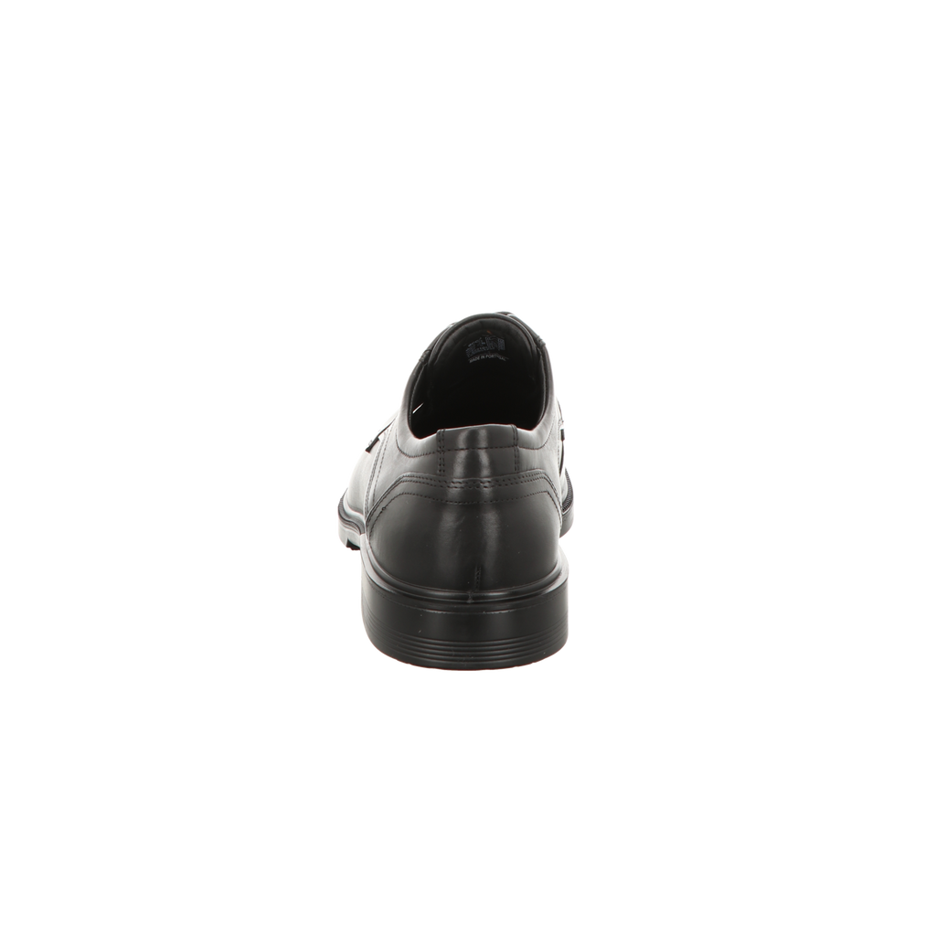 Ecco Herren Schnürschuh Lisbon in schwarz