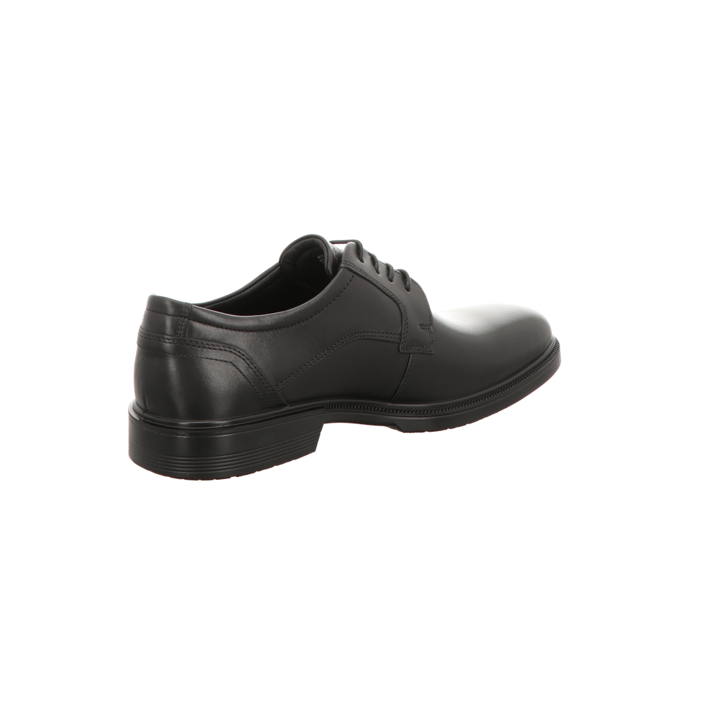 Ecco Herren Schnürschuh Lisbon in schwarz
