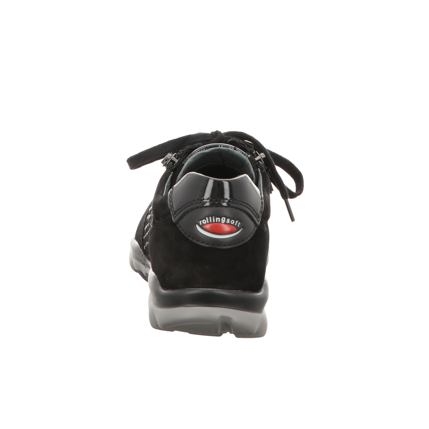 Gabor Damen Schnürschuh bequem Rolling Soft in schwarz