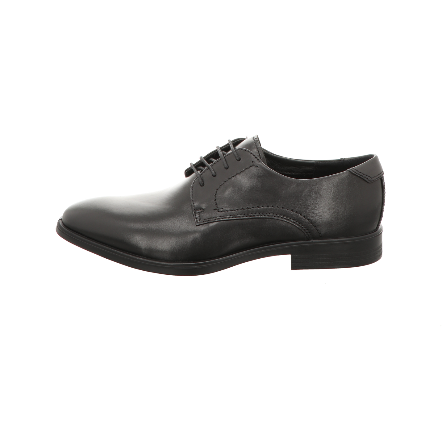 Ecco Herren Schnürschuh Melbourne in schwarz
