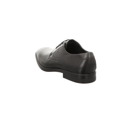 Ecco Herren Schnürschuh Melbourne in schwarz