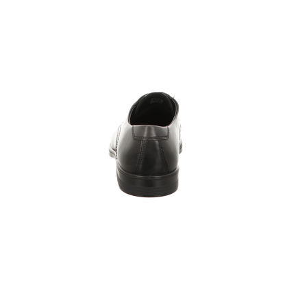 Ecco Herren Schnürschuh Melbourne in schwarz