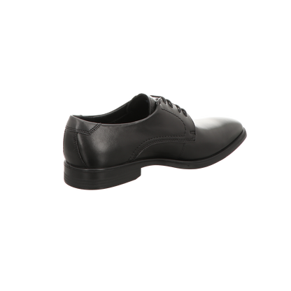 Ecco Herren Schnürschuh Melbourne in schwarz