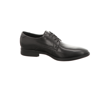 Ecco Herren Schnürschuh Melbourne in schwarz