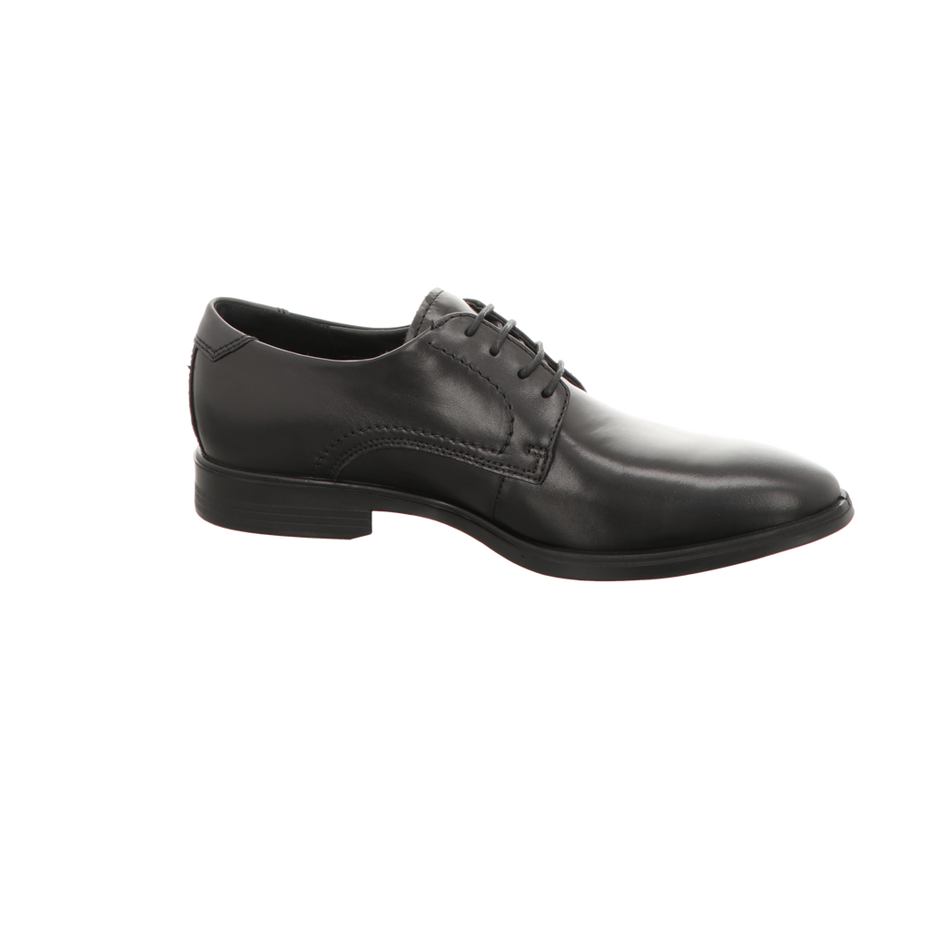 Ecco Herren Schnürschuh Melbourne in schwarz