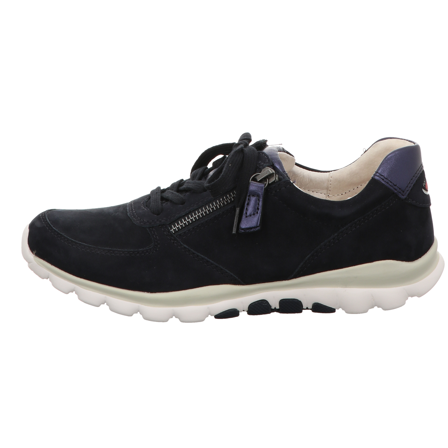 Gabor Damen Schnürschuh bequem Rollingsoft in dunkelblau