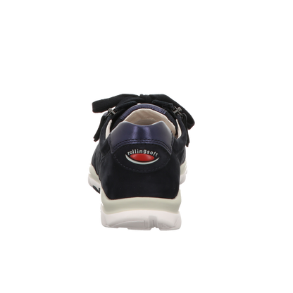 Gabor Damen Schnürschuh bequem Rollingsoft in dunkelblau