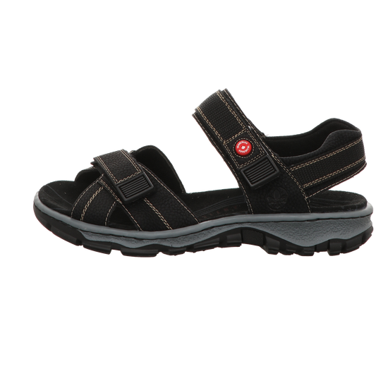 Rieker Damen Sandalette  in schwarz