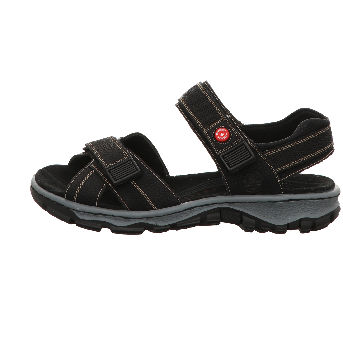Rieker Damen Sandalette  in schwarz