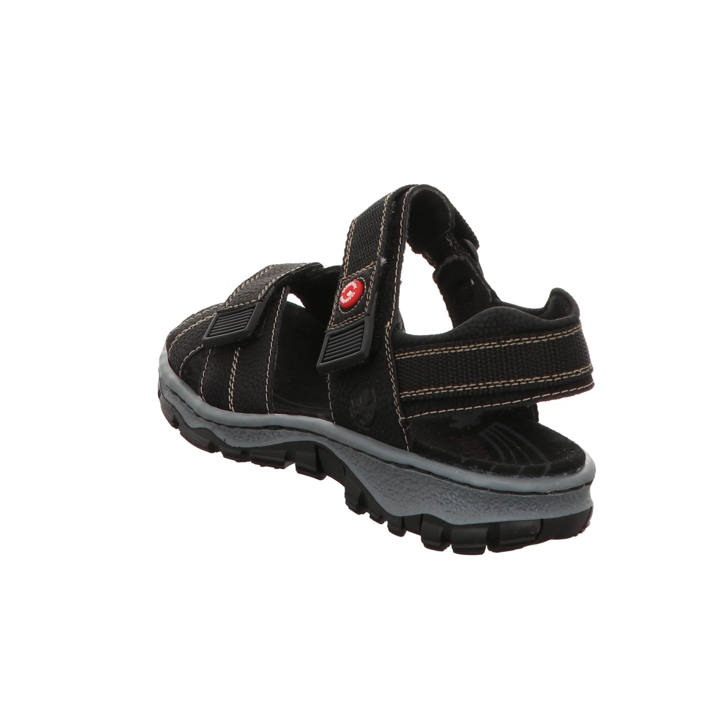 Rieker Damen Sandalette  in schwarz