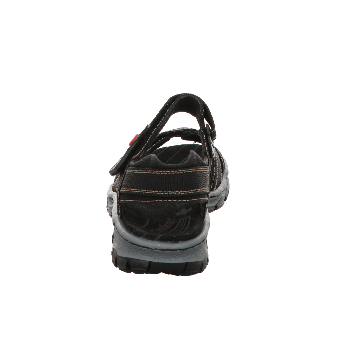 Rieker Damen Sandalette  in schwarz