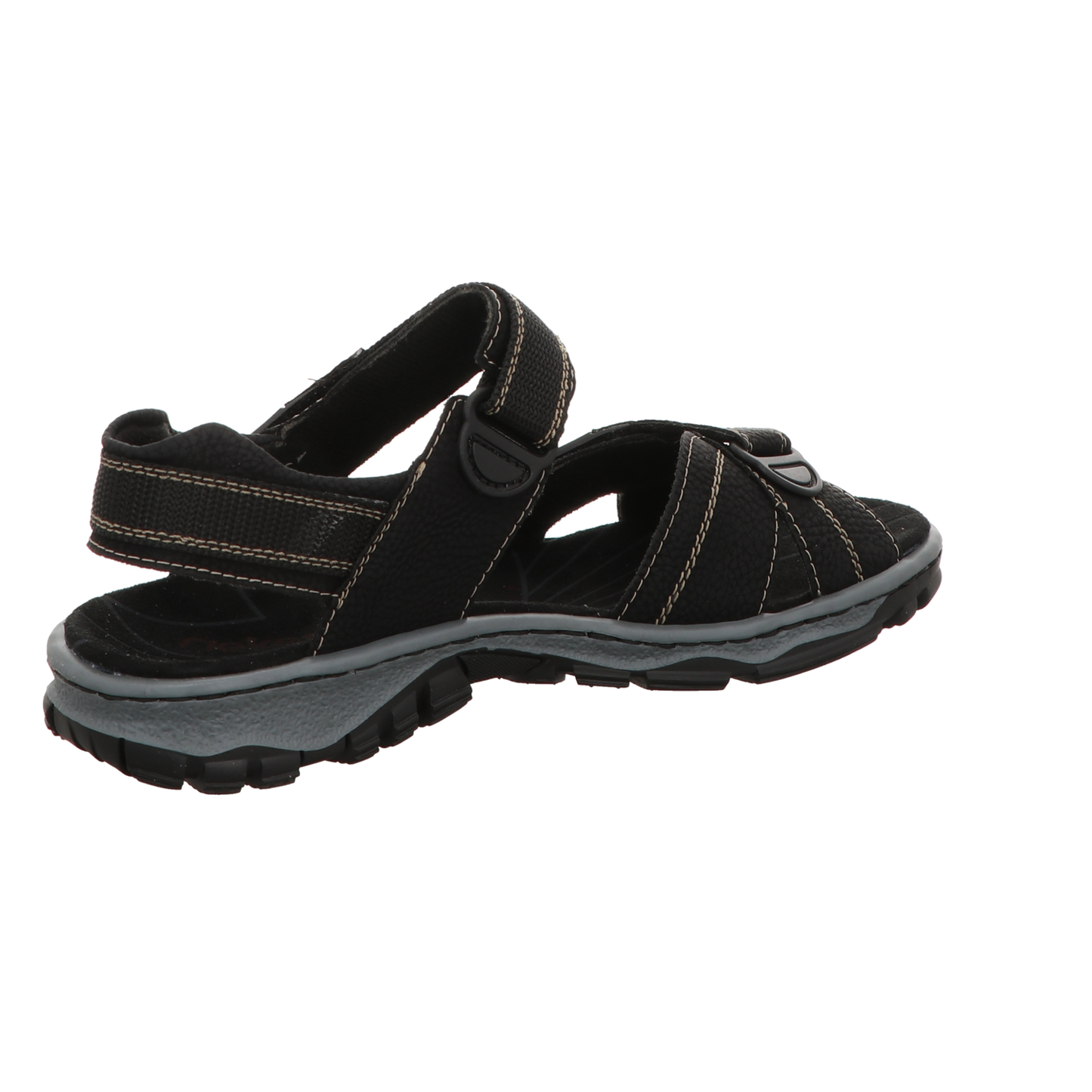 Rieker Damen Sandalette  in schwarz