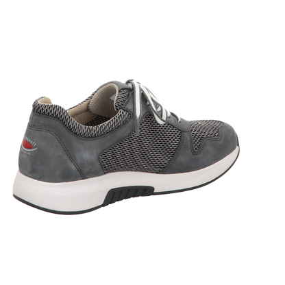 Gabor Damen Schnürschuh bequem Rolling Soft in grau