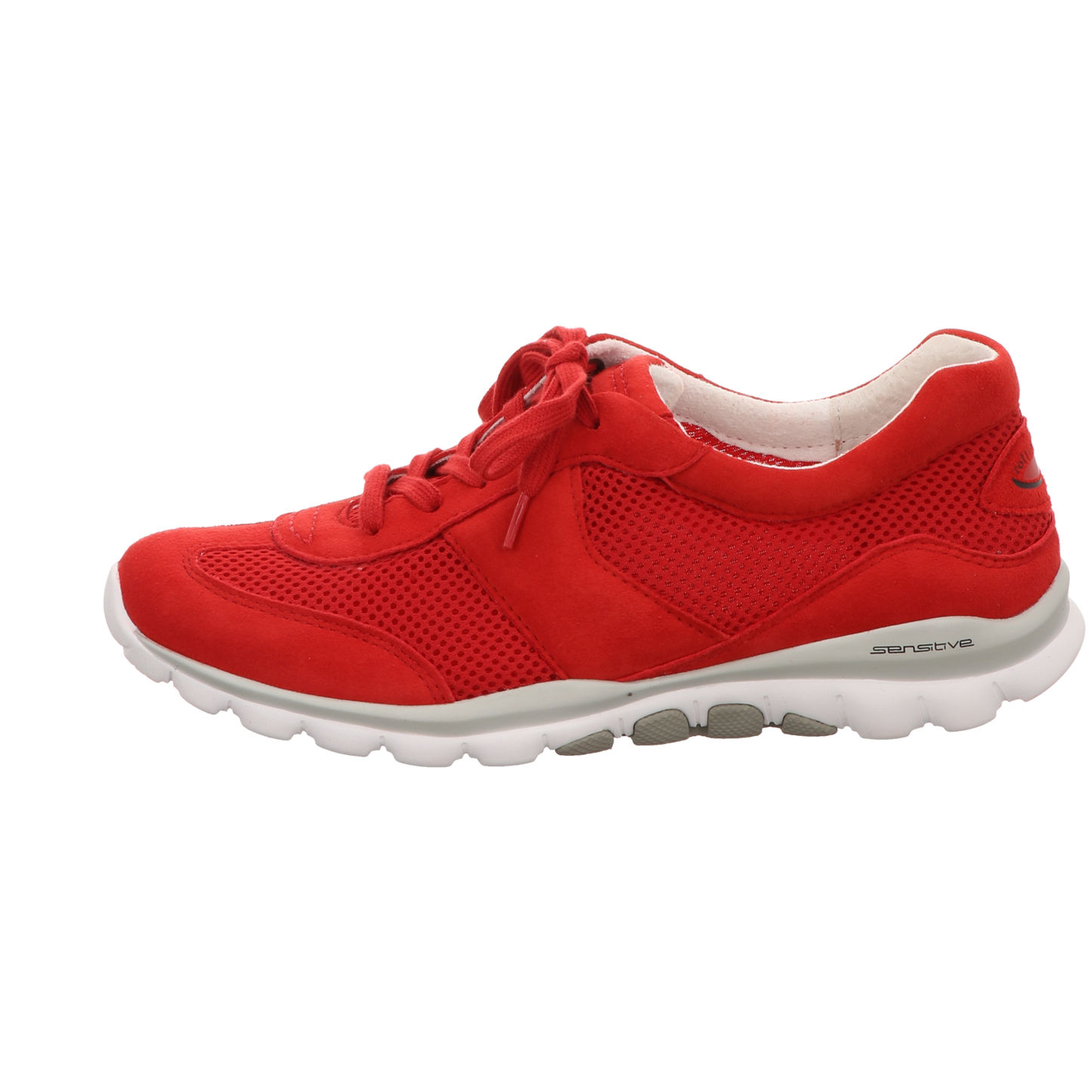Gabor Damen Schnürschuh bequem Rolling Soft in rot