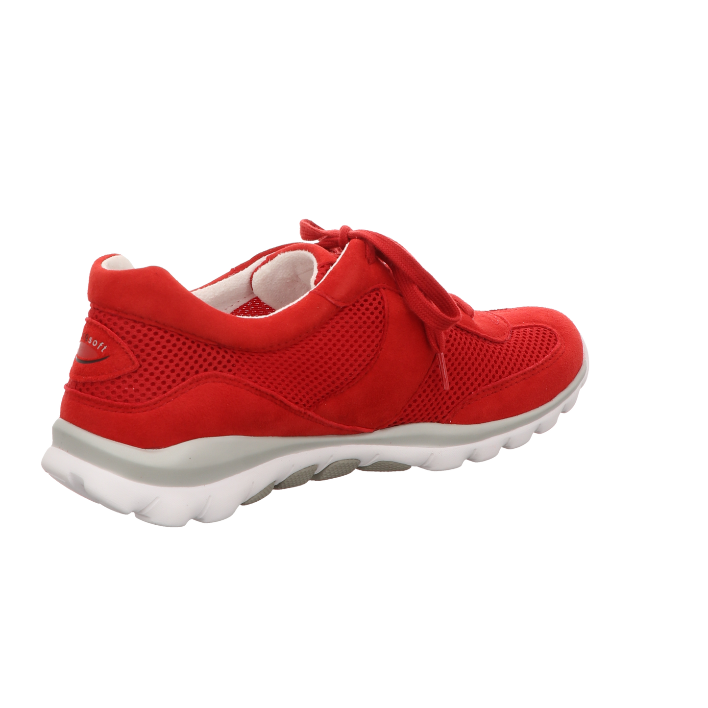 Gabor Damen Schnürschuh bequem Rolling Soft in rot