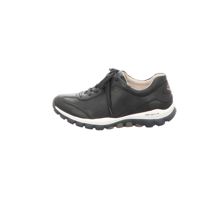 Gabor Damen Schnürschuh bequem Rolling Soft in blau