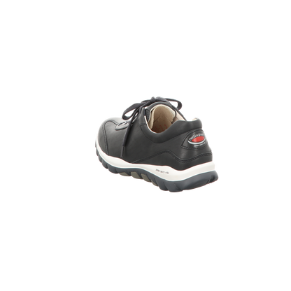 Gabor Damen Schnürschuh bequem Rolling Soft in blau