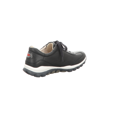 Gabor Damen Schnürschuh bequem Rolling Soft in blau