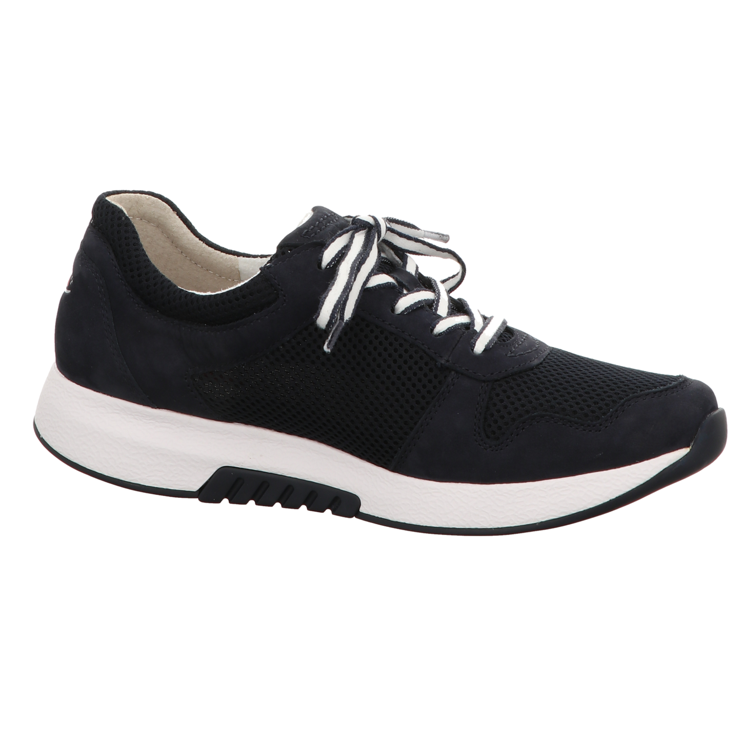 Gabor Damen Schnürschuh bequem Rolling Soft in dunkelblau