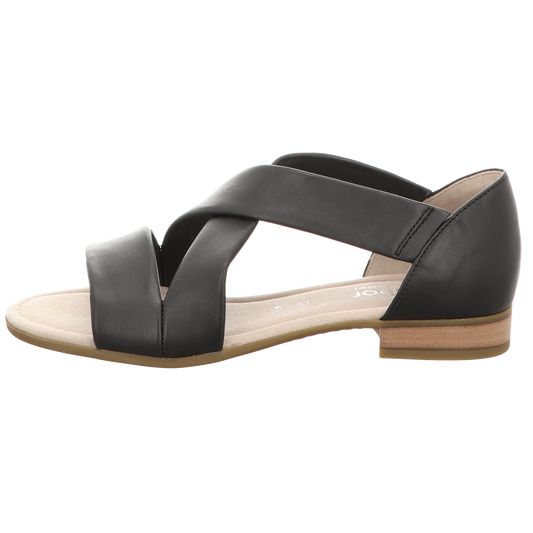 Gabor Damen Sandalette Rhodos in schwarz