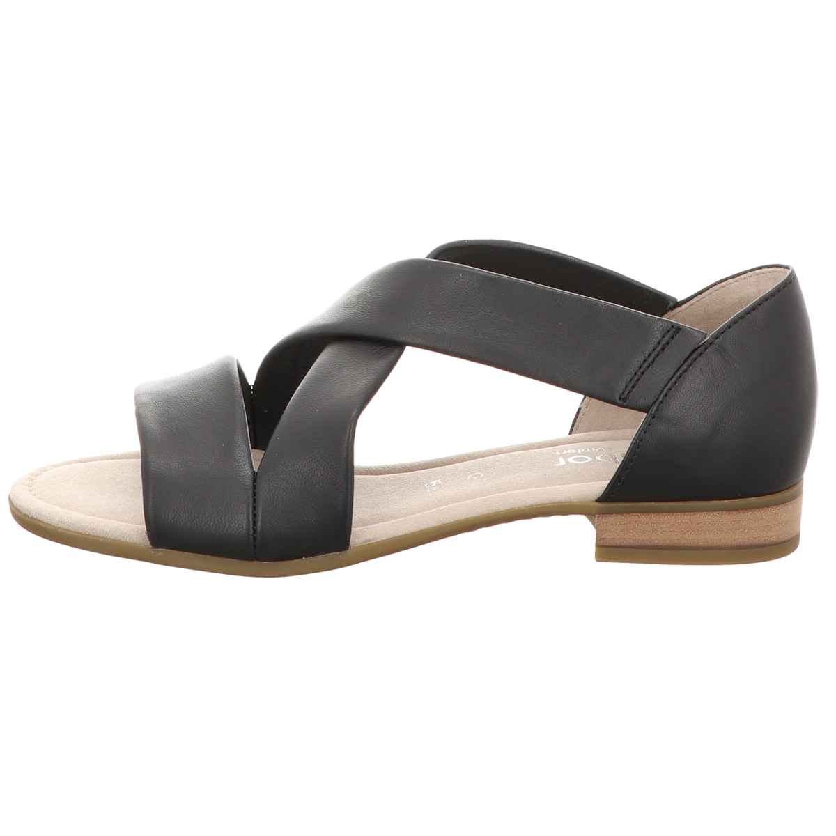 Gabor Damen Sandalette Rhodos in schwarz