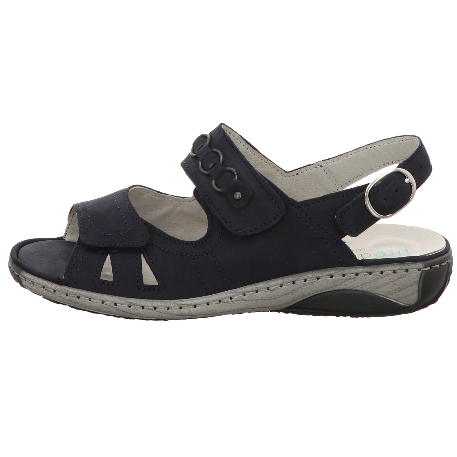 Waldläufer Damen Sandale bequem Garda in blau