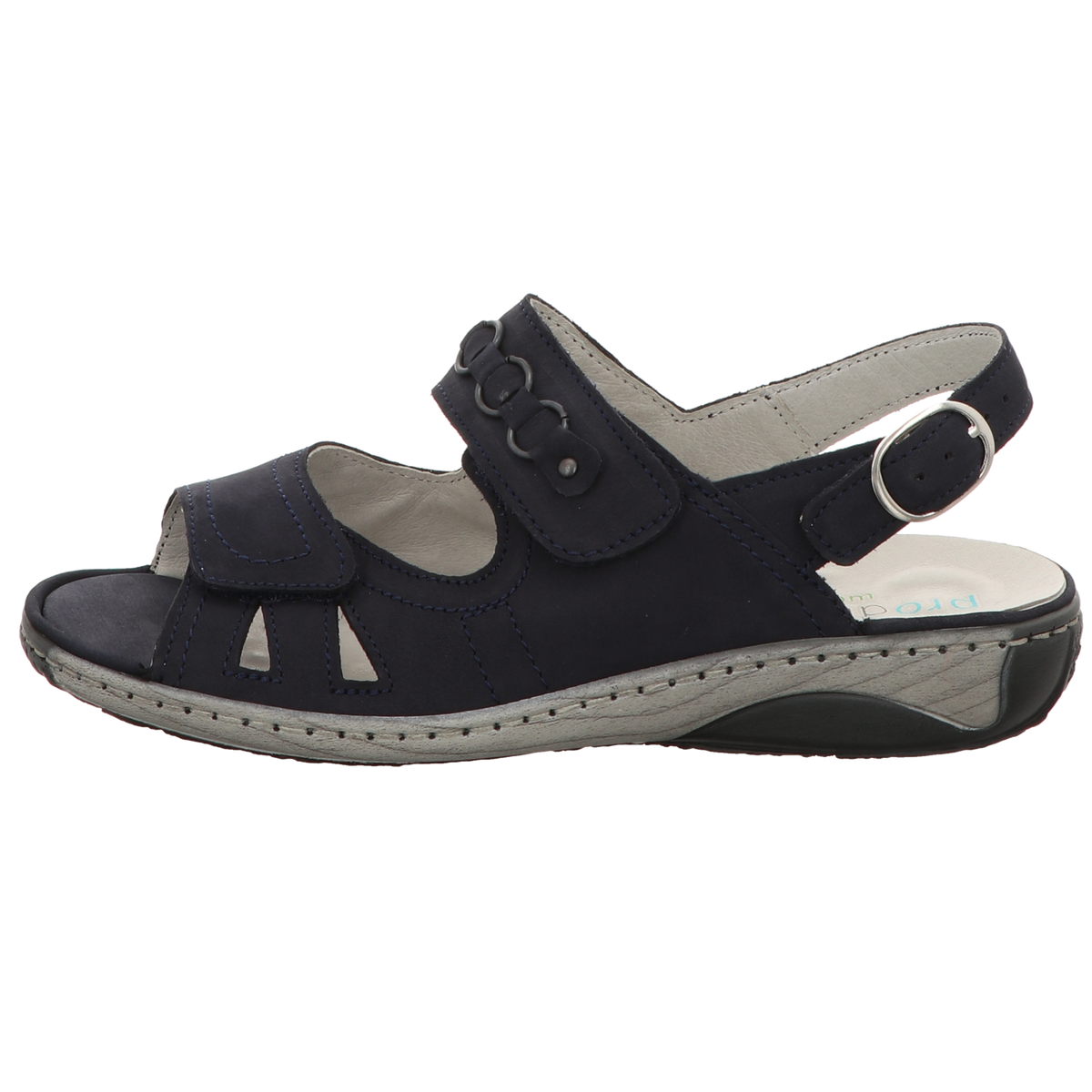 Waldläufer Damen Sandale bequem Garda in blau