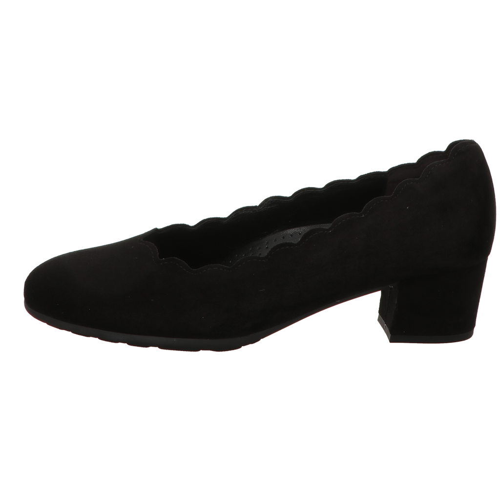 Gabor Damen Pumps bequem Tunis in schwarz