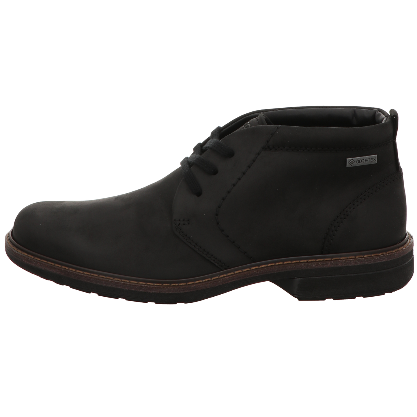 Ecco Herren Schnürboot Turn in schwarz