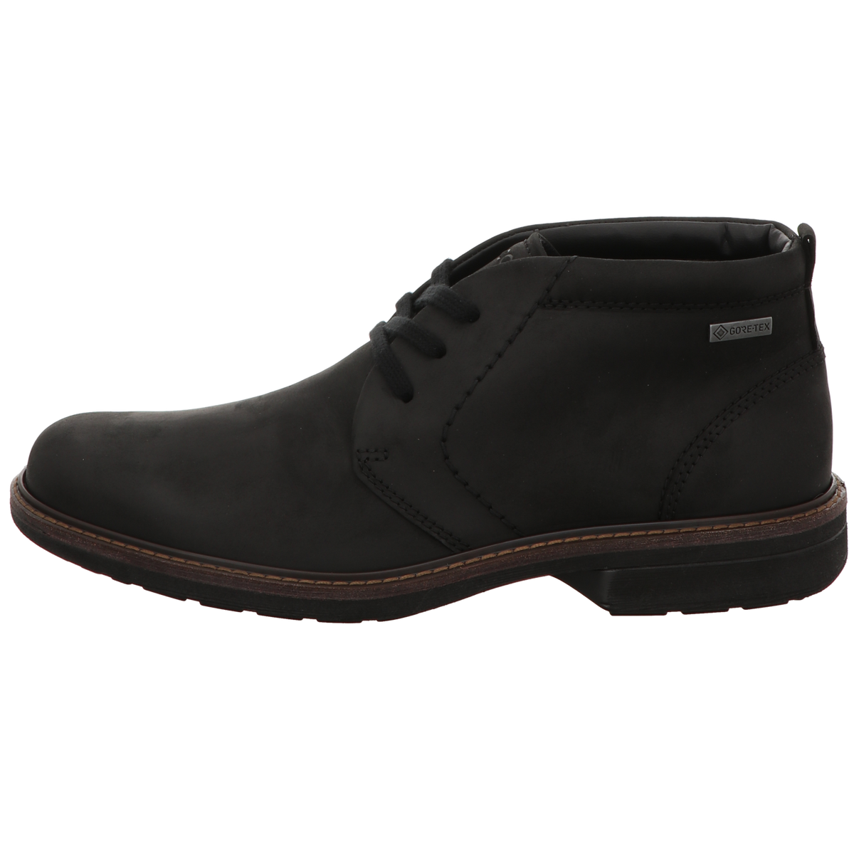 Ecco Herren Schnürboot Turn in schwarz