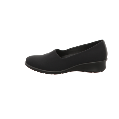 Ecco Damen Slipper Felicia in schwarz