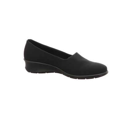 Ecco Damen Slipper Felicia in schwarz