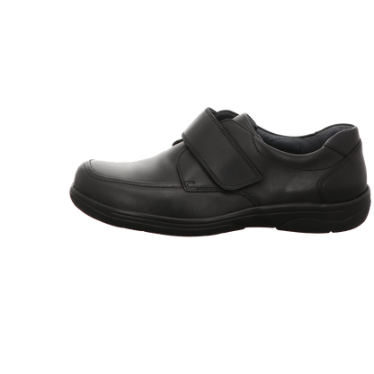 Waldläufer Herren Slipper Ken in schwarz