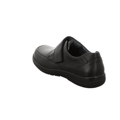 Waldläufer Herren Slipper Ken in schwarz