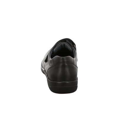 Waldläufer Herren Slipper Ken in schwarz